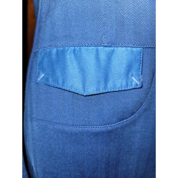 ANIMO WOMEN'S BLUE JACKET Size I-42 D-35 MADE IN ITALY - Picture 6 of 11
